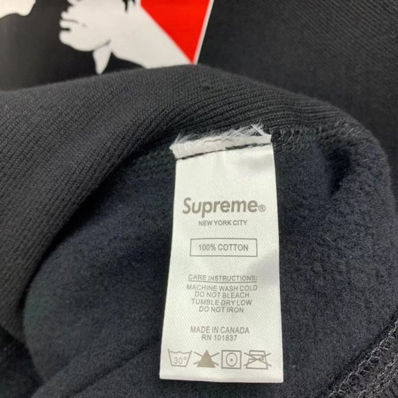 Supreme 20FW Portrait Hooded Sweatshirt. Supreme 20fw portrait hooded sweatshirt - Picture 8 of 9